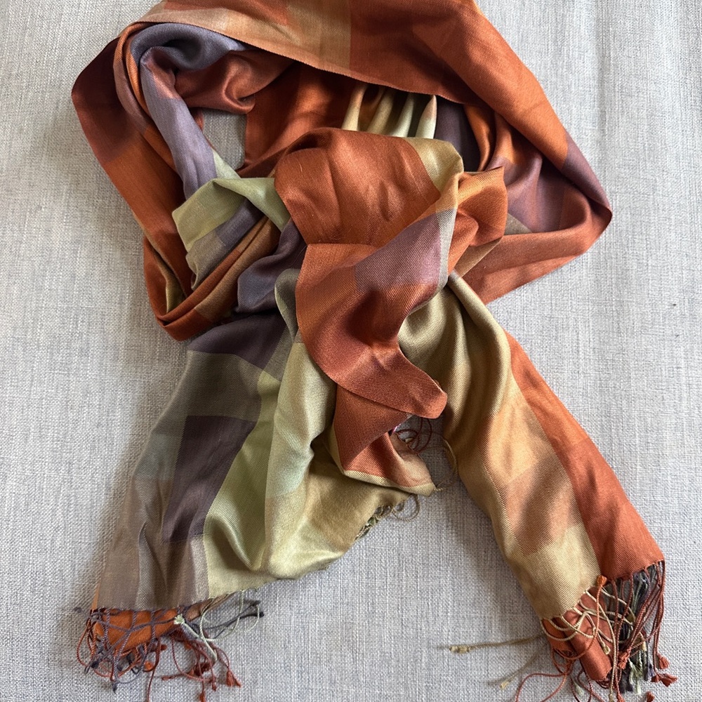 Sayami silk scarf